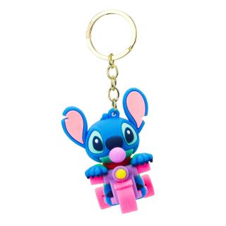 Chaveiro Stitch Bicicleta 6.5cm - Disney