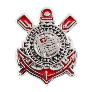 Broche Metal Escudo Time 2.5x2.2cm - Corinthians