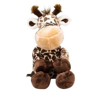 XT8727-D-33-F | Girafa Safari Sentado 38cm - Pelúcia