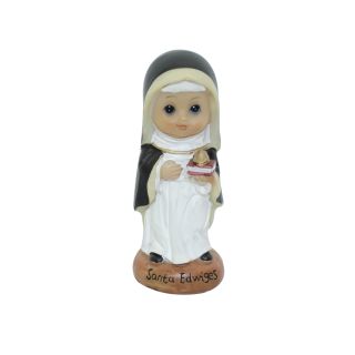 TX32479MM-E | Santa Edwiges Infantil 10cm - Enfeite Resina
