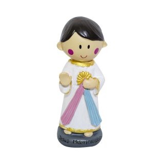 TX32531S-E | Jesus Misericordioso Desenho 14cm - Enfeite Resina