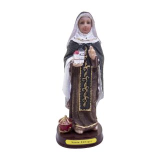 TX32644SA-E | Santa Edwiges 17cm - Enfeite Resina