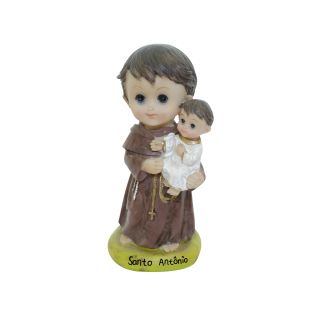 TX32397-E | Santo Antônio Infantil 13cm - Enfeite Resina