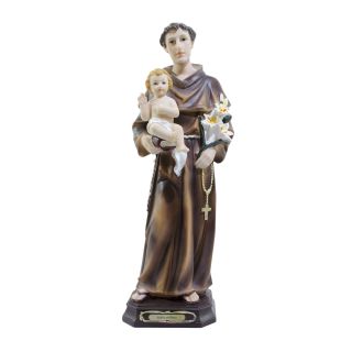 12A424-20-E | Santo Antônio 51cm - Enfeite Resina