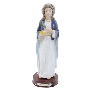 Santa Luzia 23cm - Enfeite Resina