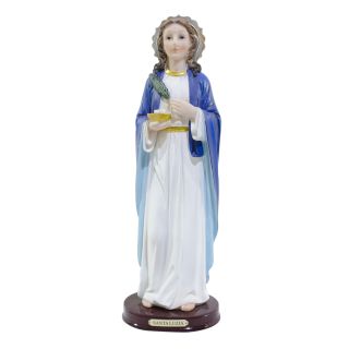 Santa Luzia 32cm - Enfeite Resina