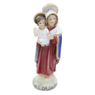 ALJ21C42B-3-E | Nossa Senhora Da Saúde 8cm - Enfeite Resina