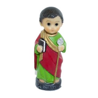 ALJ01B405AI-3-E | São Judas Infantil 8cm - Enfeite Resina
