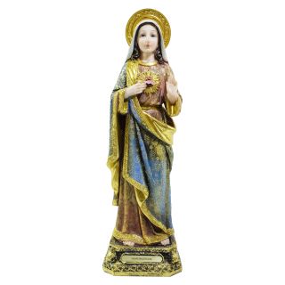 ALJ01B319C-16-E | Sagrado Coração De Maria 41cm - Enfeite Resina