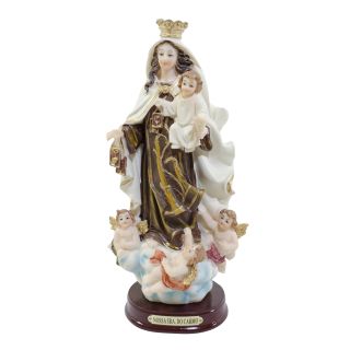 ALJB730-8-E | Nossa Senhora Do Carmo 22cm - Enfeite Resina