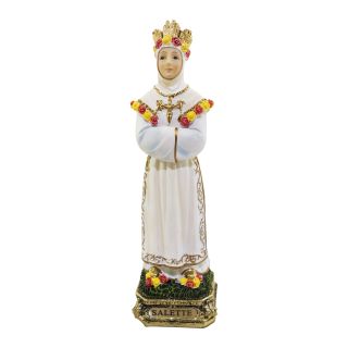 ALJB893-9-E | Nossa Senhora Da Salette 23cm - Enfeite Resina
