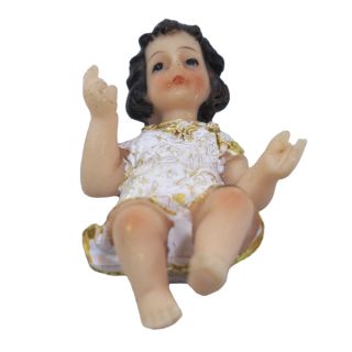 ALJB985-2.5-E | Menino Jesus 7cm - Enfeite Resina
