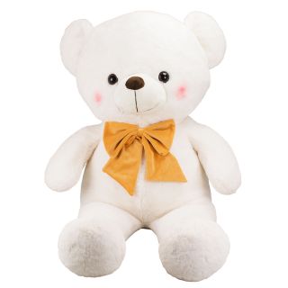 BBL1730-100-B-F | Urso Branco Gigante Bochecha Vermelha 93cm - Pelúcia