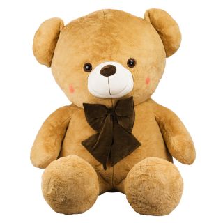 BBL1730-75-M-F | Urso Marrom Grande Bochecha Vermelha 72cm - Pelúcia