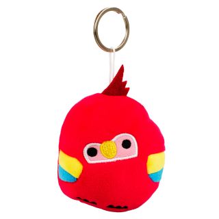 RF-010-FM | Chaveiro Pássaro Vermelho 11cm - Pelúcia