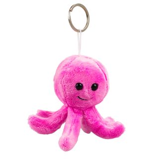 RF-004-FM | Chaveiro Polvo Pink 12cm - Pelúcia