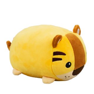 RF-009-F | Tigre Amarelo Cilindro 22cm - Pelúcia