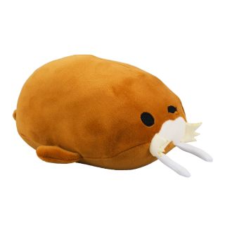 RF-008-F | Morsa Marrom Cilindro 25cm - Pelúcia