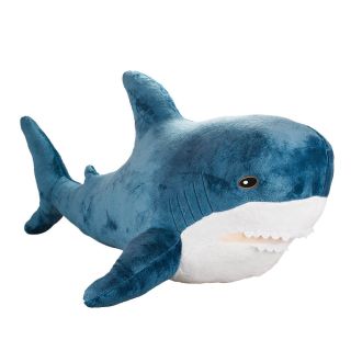 HY-153-F | Tubarão Grande Azul 100cm - Pelúcia