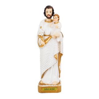 ALJB1682K-8-M | São José 20cm - Enfeite Resina