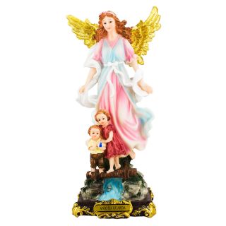 ALJB1958-12-M | Anjo Da Guarda 31cm - Enfeite Resina