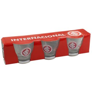 Jg. 3 Xícaras Vidro 100ml - Internacional