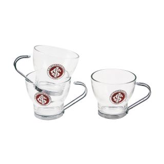 Jg De 3 Xícaras De Vidro 160ml - Internacional