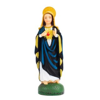 YF-MLY-CB-M | Sagrado Coração De Maria 8cm - Enfeite Plástico