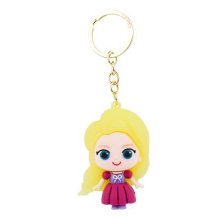 Chaveiro Rapunzel Silicone 7cm - Disney