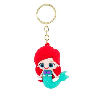 Chaveiro Pequena Sereia Ariel Silicone 6.5cm - Disney