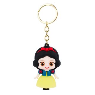 Chaveiro Branca De Neve Silicone 6.5cm - Disney