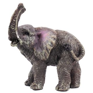 CQ5339-M | Mini Elefante Cinza Sortido 7cm - Resina Animais