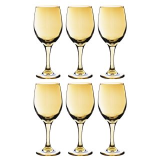 Jg 6 Taças Caramelos Transparente Vidro 430ml