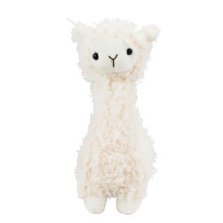 TDJ7551A2-F | Lhama Branca Levantada 24cm - Pelúcia