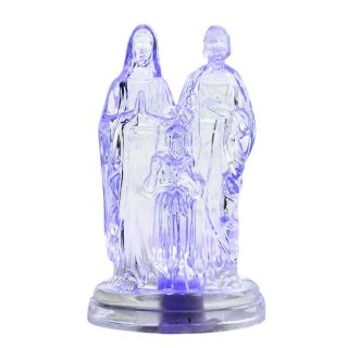 AX013-M | Sagrada Família Com Luzes 11cm