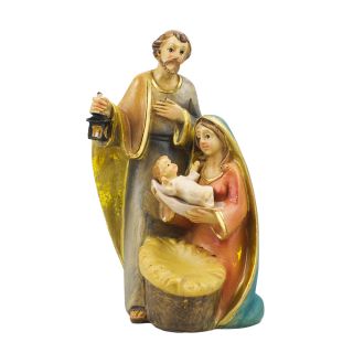 AS96667-M | Presépio Sagrada Família 11cm - Enfeite Resina