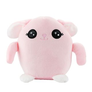 JS-CT-CD212861-18-F | Boneco Coelho Rosa 20cm - Pelúcia