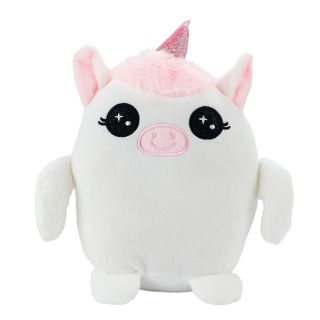 JS-CT-CD212861-18-F | Boneco Porco Branco 20cm - Pelúcia