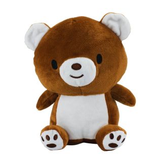 XT9283-20-F | Urso Marrom Sentado 22cm - Pelúcia