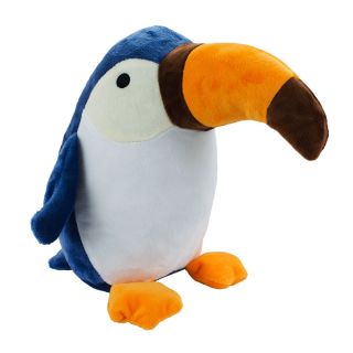 XT9295-30-F | Pássaro Azul Bicudo 23cm - Pelúcia