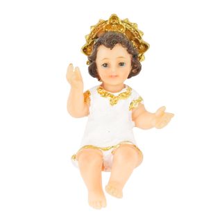ALJB907-4S-M | Menino Jesus 9.5cm - Enfeite Resina
