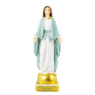 ALJB1683K-8-M | Nossa Senhora Das Graças 20cm - Enfeite Resina