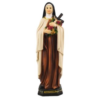 YLI008A120-12-M | Santa Terezinha 29cm - Enfeite Resina