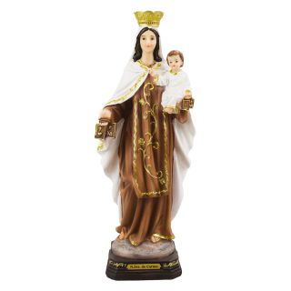 YLI008A12-12-M | Nossa Senhora Do Carmo 29.5cm - Enfeite Resina