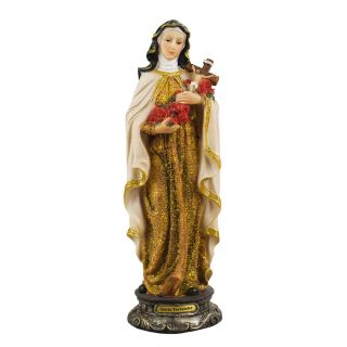 YLC012A5795J-12-M | Santa Terezinha 29.5cm - Enfeite Resina