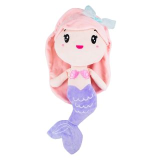 BBL1667M-F | Boneca Sereia Cauda Lilás 46cm