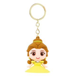 Chaveiro Princesa Bela Silicone 6cm - Disney