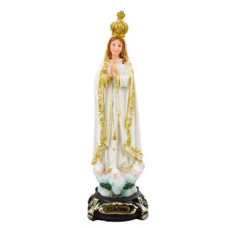 SW17SM3052-5-M | Nossa Senhora De Fátima 16cm - Enfeite Resina
