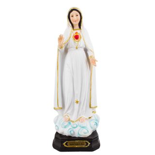 SW17SM3019-13-M | Sagrado Coração De Maria 31cm - Enfeite Resina