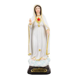 SW17SM3019-8-M | Sagrado Coração De Maria 20cm - Enfeite Resina